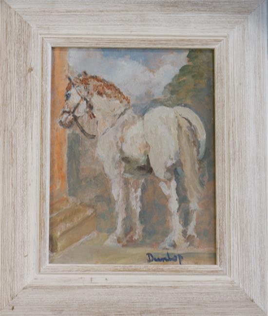 Ronald Ossory Dunlop (1894-1973) Study of a horse 7.5 x 5.5in.